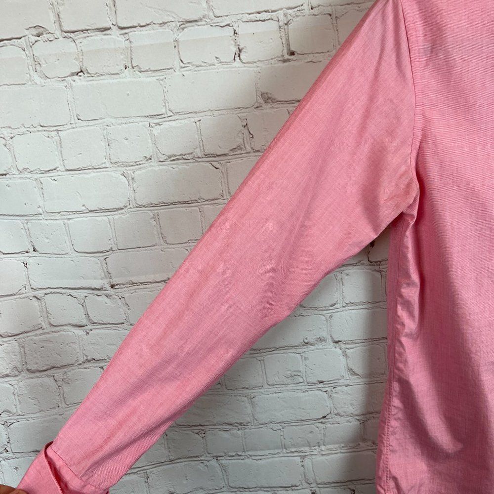 RALPH LAUREN Collection Classics cotton pink button down shirt top blouse size 2 - Picture 5 of 7